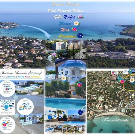 Pool Seaside Relais - Ville Ninfea, Marea, Rosa E Cassiopea Фонтане-Бьянке Экстерьер фото