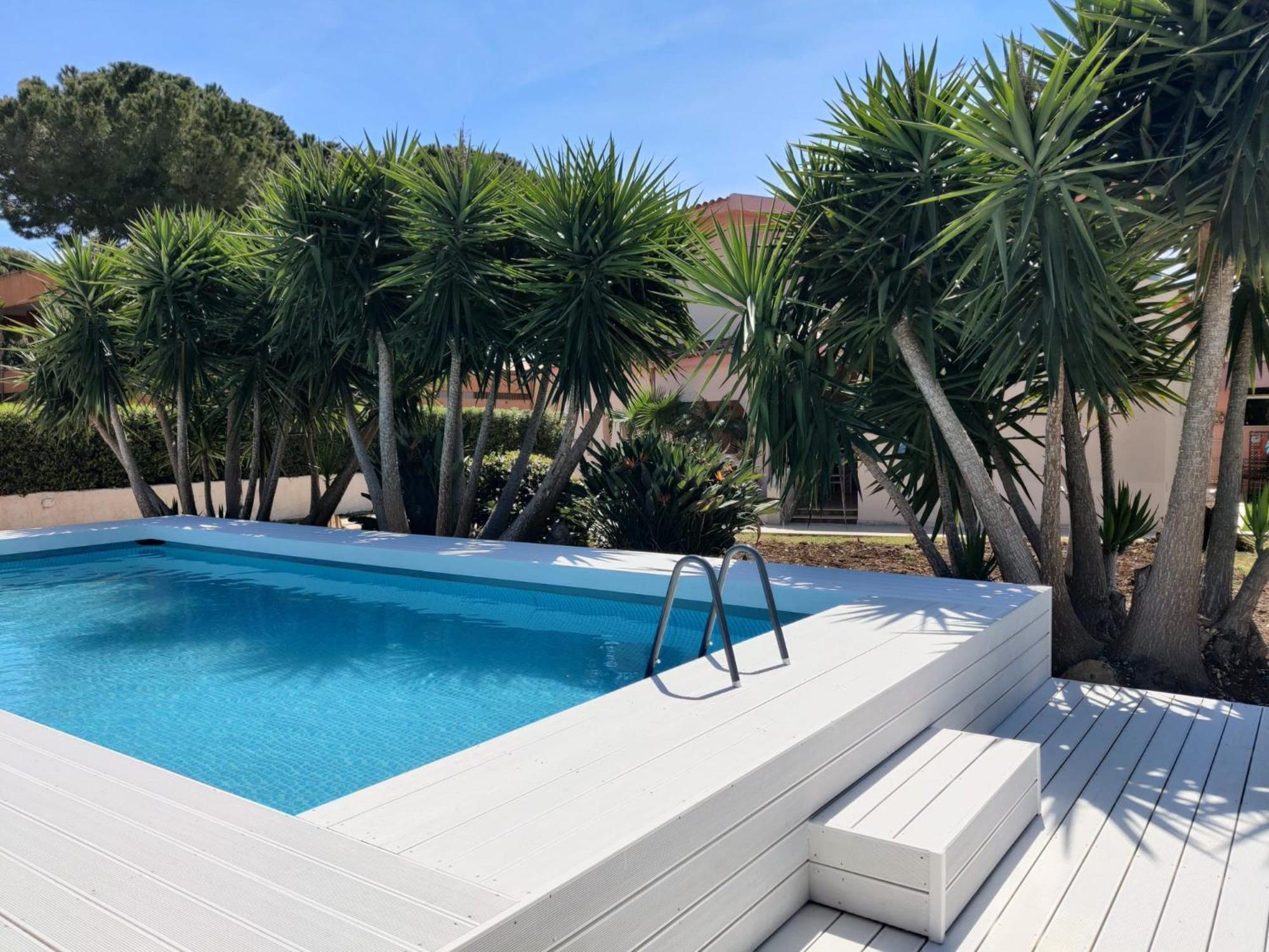 Pool Seaside Relais - Ville Ninfea, Marea, Rosa E Cassiopea Фонтане-Бьянке Экстерьер фото