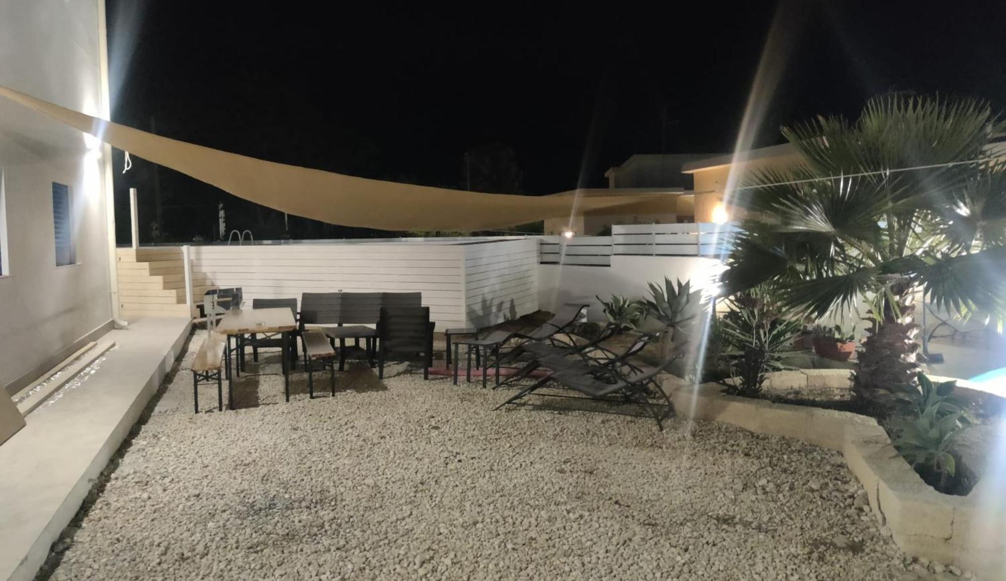 Pool Seaside Relais - Ville Ninfea, Marea, Rosa E Cassiopea Фонтане-Бьянке Экстерьер фото