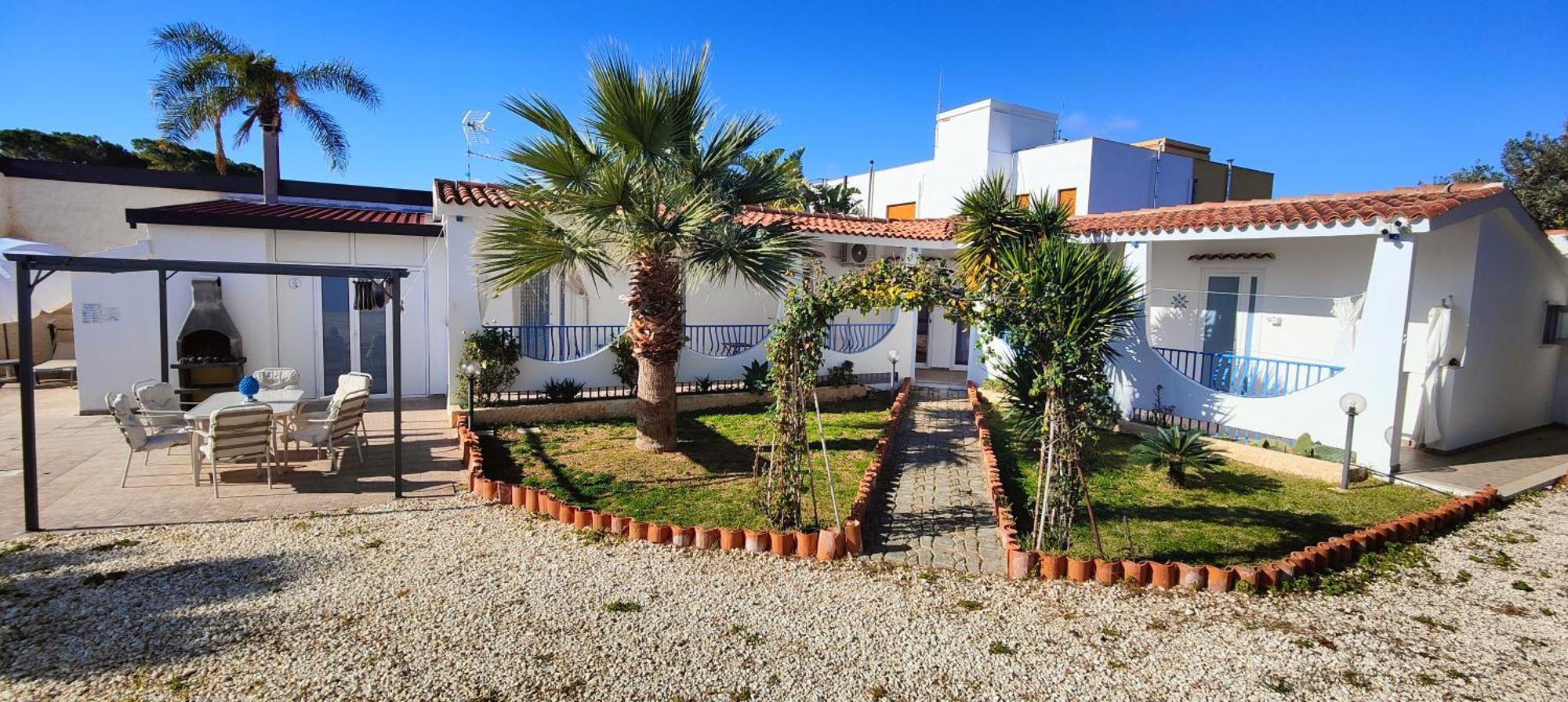 Pool Seaside Relais - Ville Ninfea, Marea, Rosa E Cassiopea Фонтане-Бьянке Экстерьер фото