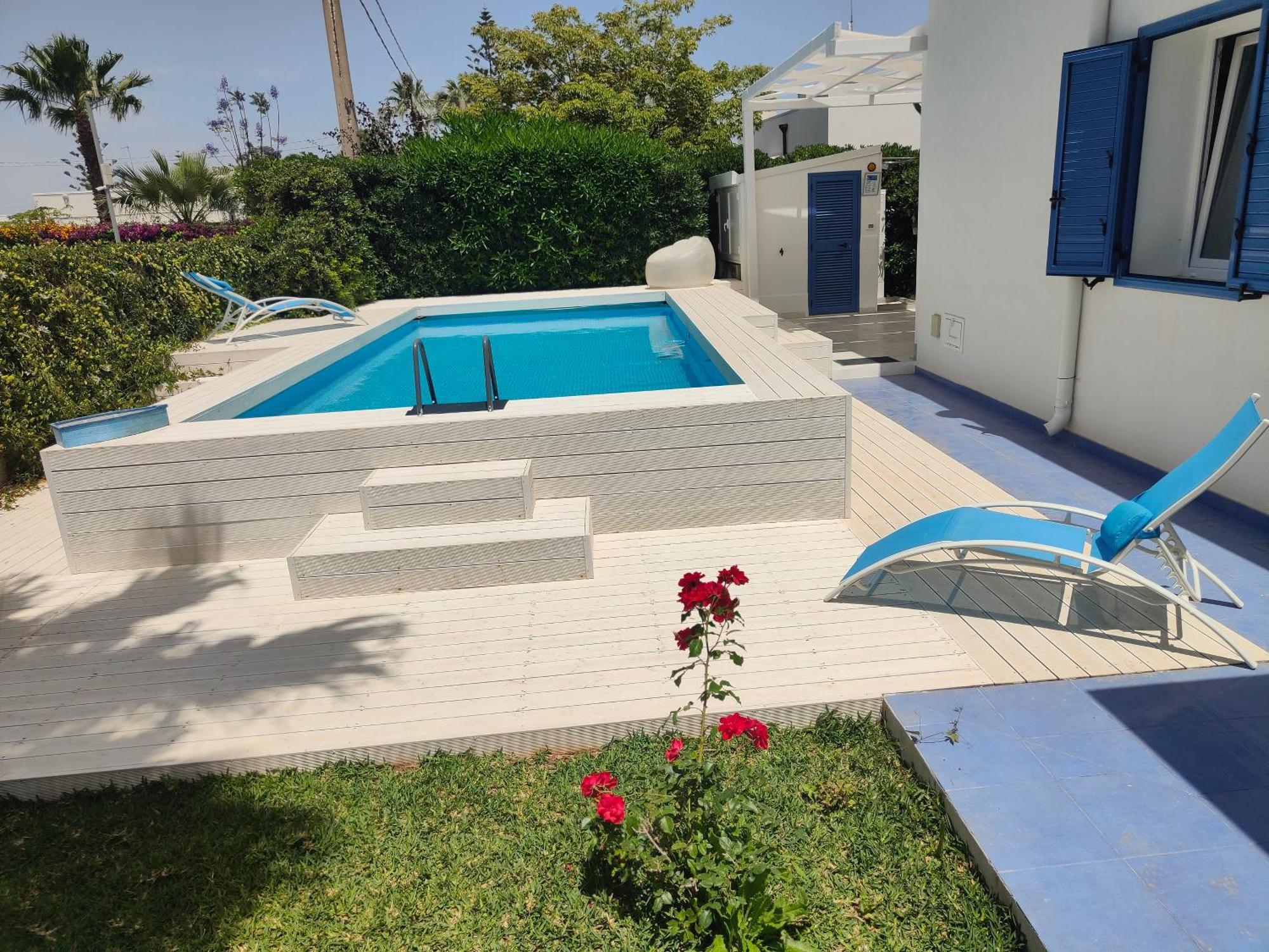 Pool Seaside Relais - Ville Ninfea, Marea, Rosa E Cassiopea Фонтане-Бьянке Экстерьер фото